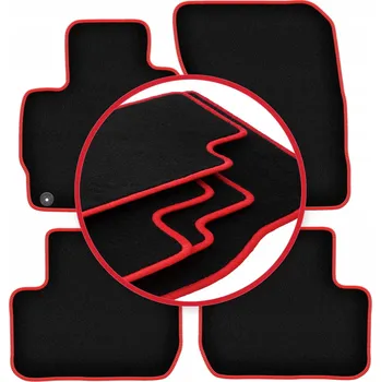 autokoberec Velurové autokoberce Wielganizator, sada 4 kusů