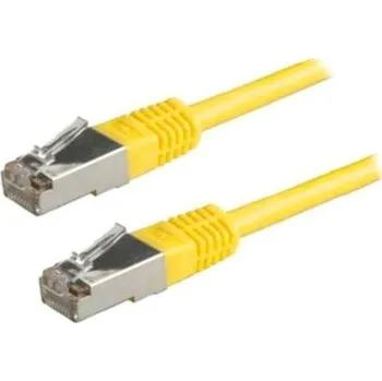 Počítač XtendLan Patch kabel Cat 5e FTP 1m - žlutý