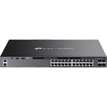 Počítačové příslušenství TP-Link SG6428XHP, Omada 24-Port Gigabit L3 PoE Switch, 24x GLAN PoE+, 4x 10GB SFP+, 720W PoE budget