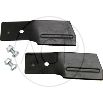 Sada čepelí s obsahem 2 ks včetně šroubů o délce 140 mm pro Stiga