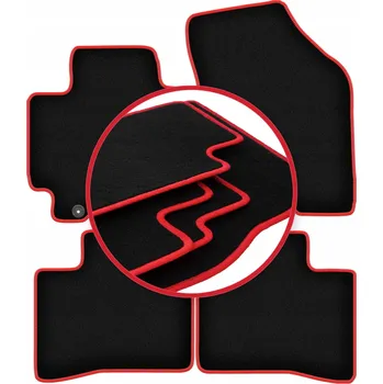autokoberec Velurové autokoberce Wielganizator, sada 4 kusů