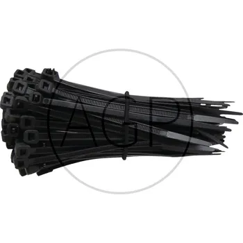 Organizace kabelů Kabelové pásky s rozměrem 100 x 3,6 mm v balení 100 ks