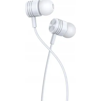 Sluchátka KAKU Sluchátka KSC-665 Shengya s mikrofonem, bílá