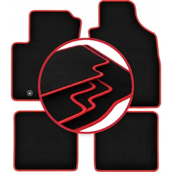 autokoberec Velurové autokoberce Wielganizator, sada 4 kusů