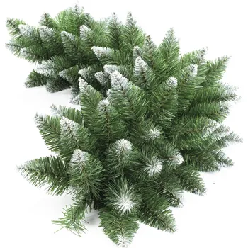 Vánoční dekorace Girlanda se zasněženými konečky 100 cm