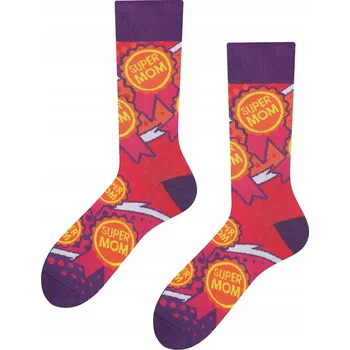 Pánské ponožky Ponožky barevné Todo Socks MAMA Super Mom 35-38