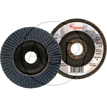 Příslušenství k brusce Lamelový brusný kotouč 10 ks průměr 115 mm zrnitost K 80