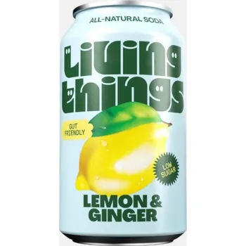 Limonáda Living Things Lemon Ginger