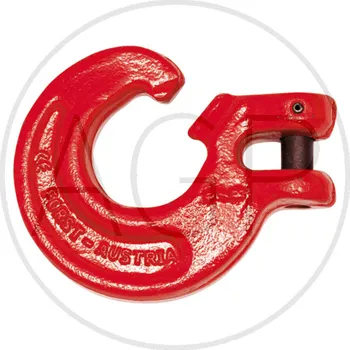Upínací popruh Lesní hák, C-háček pro řetěz 8 mm, tažná síla 4,5 t G80