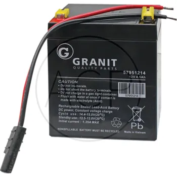 Záložní baterie Baterie 12V 4,5Ah