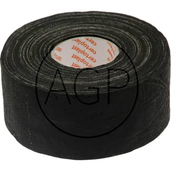 Lepicí páska Černá páska na obvazování paznehtů o délce 25 m a šířce 45 mm