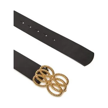 Opasek Dámský pásek Pieces Pctunja Wide Jeans Belt 17158014 Černá 85