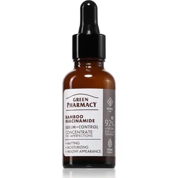Pleťové sérum Green Pharmacy Bamboo & Niacinamide Face Serum intenzivně hydratační sérum 30 ml