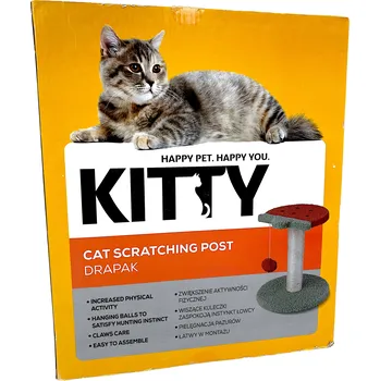 Nízké škrabadlo Kitty do 60 cm