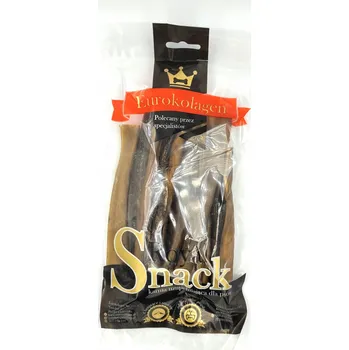 Pamlsek pro psa Pamlsek sušená Eurokolagen koňská kůže bezobilná ekologická 1 kg