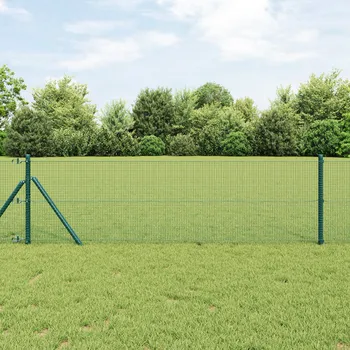 Plot vidaXL zelený svařovaný drátěný plot 0,4 x 50 m ocel