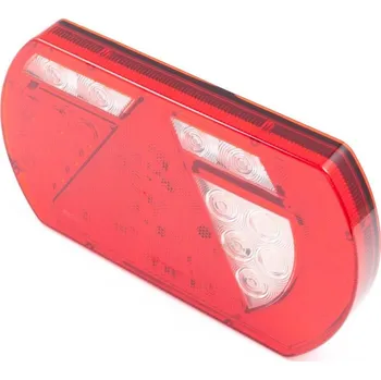 Příslušenství pro přívěs Pravé zadní světlo LED, 12V, Lucidity 26060P5, pro přívěsy Respo