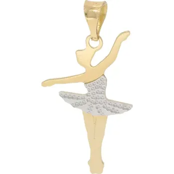 Přívěsek Přívěsek zlatá baletka