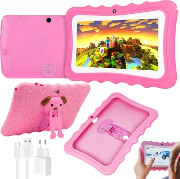 Tablet Tablet Bedee Wi-Fi Bluetooth Tablet pro děti 7" 2 GB / 32 GB růžový