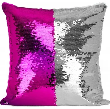 Povlečení POVLEČENÍ NA POLŠTÁŘ 40x40 FLITRY LESKLÉ STŘÍBRNÉ MAGICKÉ