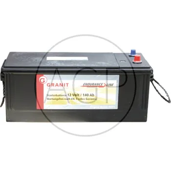 Autobaterie Auto baterie Endurance Line 12V / 140 Ah, patice B00 pro Deutz-Fahr, John Deere