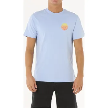 Chlapecké tričko Tričko Rip Curl WETSUIT ICON TEE -KIDS Ice Blue velikost 8