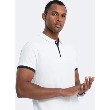 Pánské oblečení Pánská polokošile Ombre Ombre bílá 2566325