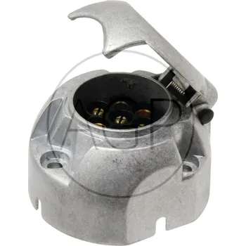 Přívěs k motorovému vozidlu Kovová 7-pólová zástrčka 12 V