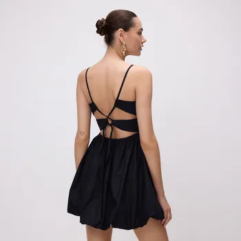 Dámské šaty Reserved - Bavlněné šaty - černý - 253FH-99X - 253FH-99X-XXL