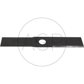 Rovný nůž do křovinořezu 2 zuby šířka řezu 350 mm otvor 25,4 mm tloušťka 3 mm