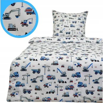 Povlečení Sada povlečení Głęboki Sen 140 x 160 cm bílá