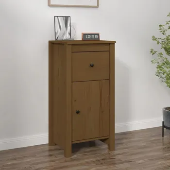 Šatní skříň VidaXL ND Skříň 75 x 65,5 x 40 cm borovice