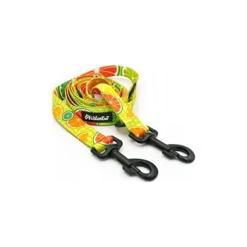 Vodítko pro psa Dlouhé vodítko pro psa s odnímatelným poutkem Limonáda Psiakrew 300 cm