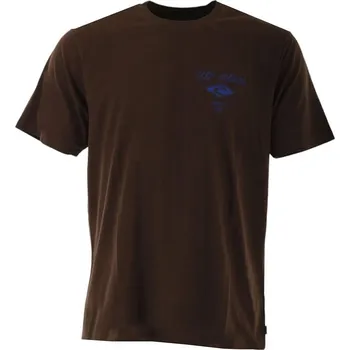 Pánské tričko tričko Rip Curl FADE OUT ICON TEE Coffee velikost XL