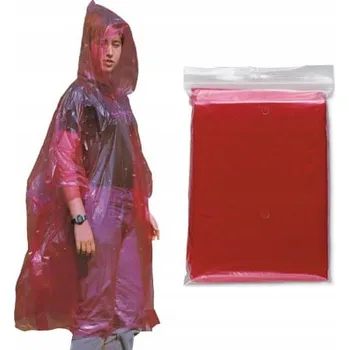 Pláštěnka Pončo Mid Ocean vel. univerzální červená