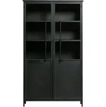 Černá kovová vitrína 99x170x44 cm Exhibit – WOOOD ID_1332980