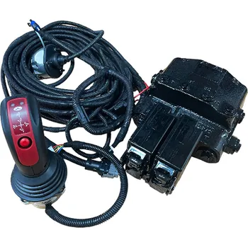 Ventil Elektro hydraulická sada s joystickem a rozvaděčem pro ovládání čelního nakladače
