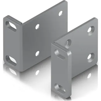 Rozvaděč Ubiquiti Rack Ear Kit 1U - Náhradní rackový držák, L profil, určený pro zařízení UniFi do 1U