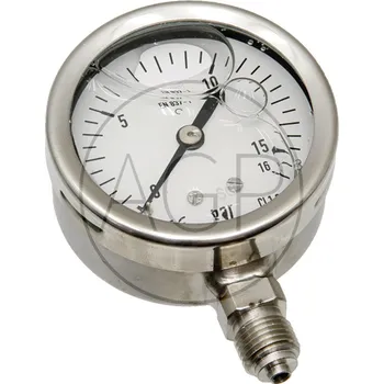 Tlakoměr s rozsahem 0-16 bar