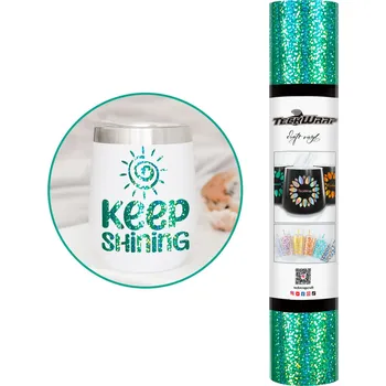 Samolepící dekorace TeckWrap Holographic Sparkle - Green Velikost: 0,3 x 1,5 m Samolepící vinylová folie TeckWrap