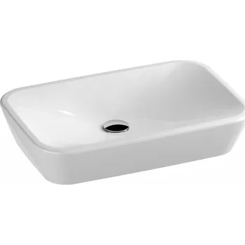 Umyvadlo RAVAK CERAMIC 600 R umyvadlo na desku 60 cm, bez přepadu