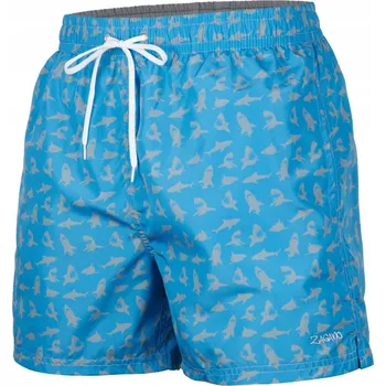 Pánské kraťasy Pánské plážové šortky Zagano modré M