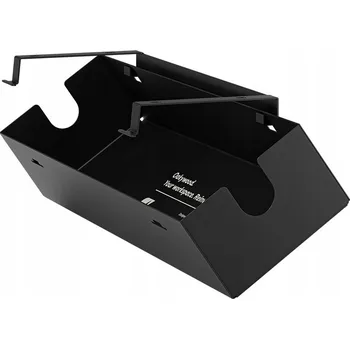 kabelová chránička Organizér na kabely pod stůl Tray - Černý - Malý