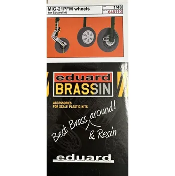 BRASSIN 1/48 MiG-21PFM wheels (EDU)