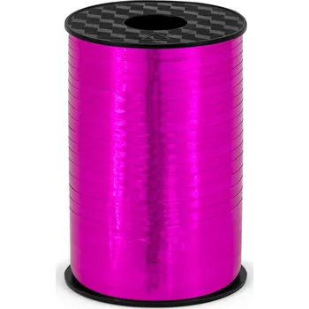 Stuha Stuha plastová tmavě růžová 5 mm, délka 225 m