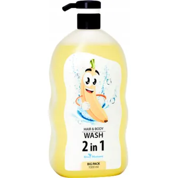 Sprchový gel Sprchový gel 2v1 Family Care – banánová vůně, 1000 ml