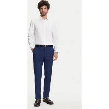 Pánská košile Tommy Hilfiger Košile MW0MW39573 Bílá Slim Fit 43