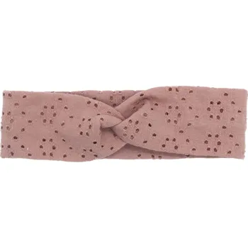 Čelenka Dětská čelenka překřížená starorůžová 0-6m