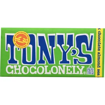 Cukrovinka Tony's Chocolonely Tony's Dark Almond Seasalt 240g