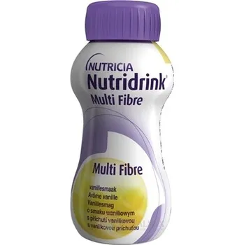 Speciální výživa Nutridrink Multi Fibre s vanilkovou příchutí 24x200 ml (4800 ml)